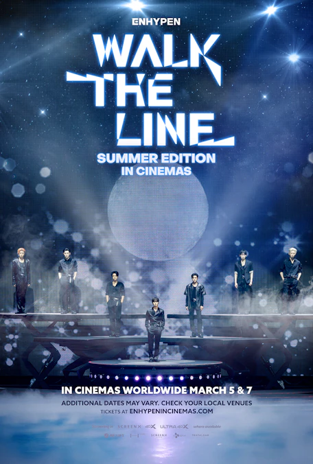 Harkins Theatres | ENHYPEN [WALK THE LINE SUMMER EDITION] IN CINEMAS