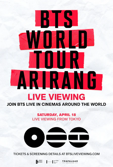 Harkins Theatres | BTS WORLD TOUR 'ARIRANG' IN JAPAN: LIVE VIEWING