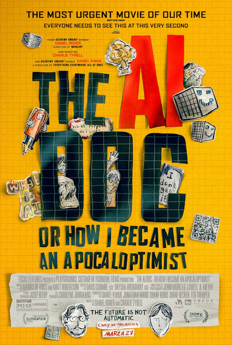 The AI Doc: Or How I Became an Apocaloptimist - Film Poster Harkins Image